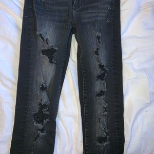 Black American Eagle Skinny jeans